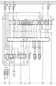 Електросхема АКПП тип 2 Ford Galaxy 1