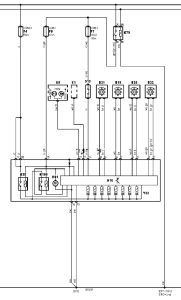 Електросхема ABS тип 1 Ford Transit 5
