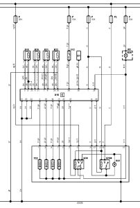 Електросхема ABS тип 1 Nissan Primera 1