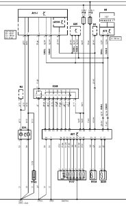 Електросхема АКПП тип 1 Seat Ibiza 3 (6L)