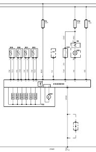 Електросхема ABS Teves MK 20 Citroen Xantia