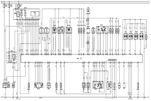 Електросхема двигуна 271.921 Mercedes Benz С-Class 203
