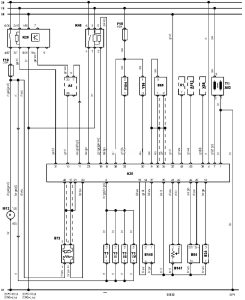 Електросхема двигуна 2E Seat Toledo