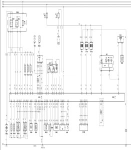 Електросхема двигуна 1KR-FE тип 2 Citroen C1