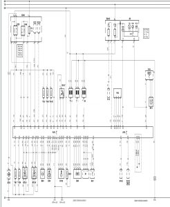 Електросхема двигуна 1KR-FE тип 1 Citroen C1