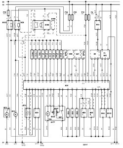 Електросхема двигуна AAA тип 2 Ford Galaxy 1