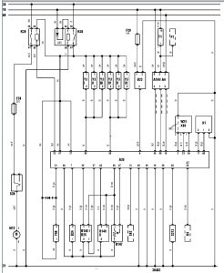 Електросхема двигуна ARC Ford Scorpio