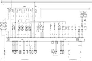 Електросхема двигуна 448PN частина 1 Land Rover Range Rover 07-09
