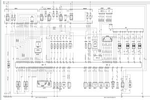 Електросхема двигуна B207E Saab 9-3
