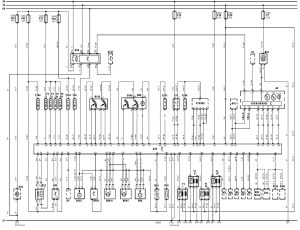 Електросхема двигуна AQA Volkswagen Bora (1J) (1J2/1J6)