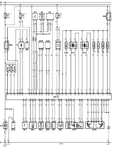 Електросхема двигуна D4F 712 тип 1 Renault Clio 2 (X65)