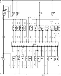 Електросхема двигуна F3R 768/769 тип 1 Renault Laguna 1 (X56)