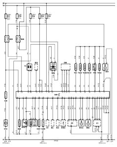 Електросхема двигуна J4Q тип 1 Ford Courier