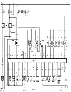 Електросхема двигуна J4Q тип 2 Ford Courier