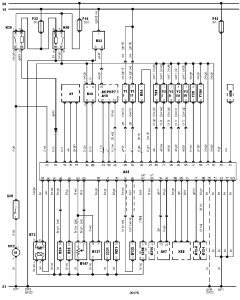 Електросхема двигуна NSD/E тип 2 Ford Galaxy 1