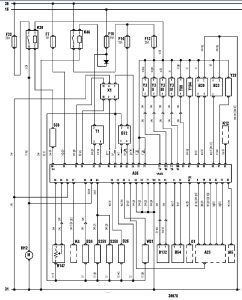 Електросхема двигуна J4B Ford Orion