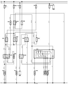Електросхема кондиціонера тип 1 Ford Orion
