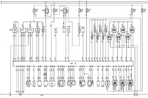 Електросхема двигуна KV6 MG ZT, ZT-T