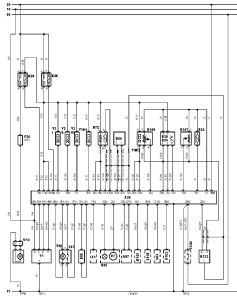 Електросхема двигуна X10XE Opel Corsa-B