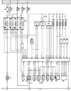 Електросхема двигуна K8 Rover 400 Series